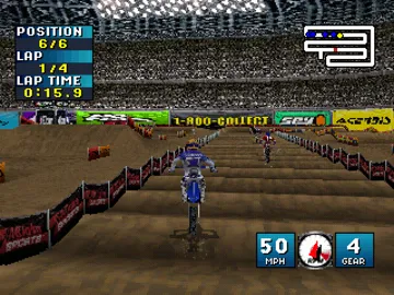Jeremy McGrath Supercross 2000 (EU) screen shot game playing